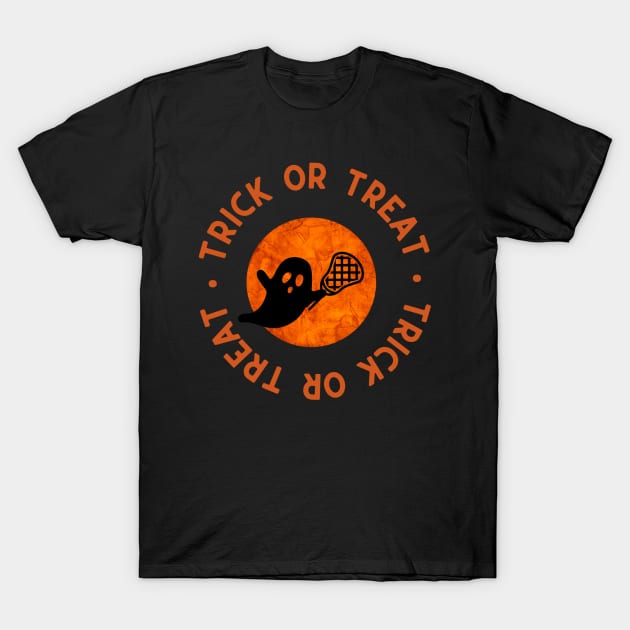 Halloween Lacrosse T-Shirt T-Shirt by Lacrosse & Motivational T-Shirts 